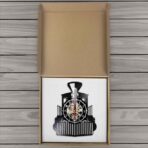 orologio treno vintage