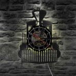 orologio treno vintage