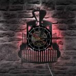 orologio treno vintage