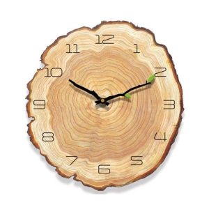 orologio vintage in legno