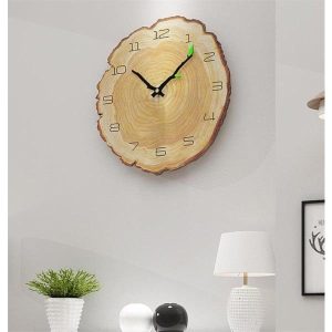 orologio vintage in legno
