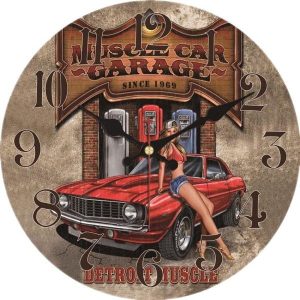 orologio da garage vintage