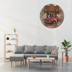 orologio da garage vintage