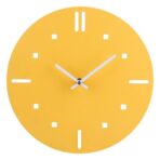 orologio vintage giallo