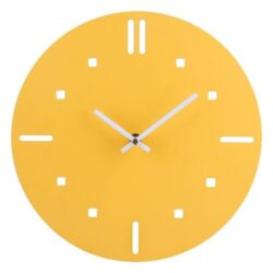 orologio vintage giallo