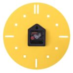 orologio vintage giallo