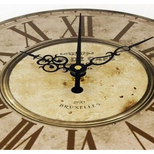 orologio vintage marrone