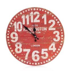 orologio vintage rosso