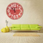 orologio vintage rosso