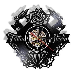 orologio vintage tatuaggio