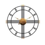 orologio da parete dal design industriale