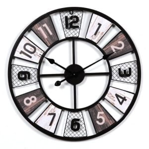 orologio da parete industriale gigante
