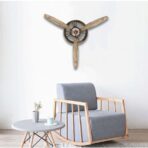 orologio da parete aereo elica