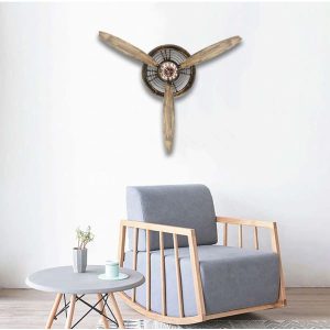 orologio da parete aereo elica