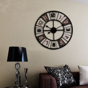 orologio da parete industriale gigante