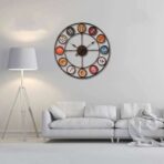 orologio in metallo 60 cm