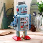giocattolo robot vintage