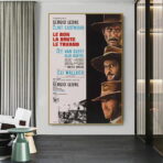 il poster del buono del brutto e del cattivo