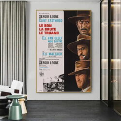 il poster del buono del brutto e del cattivo