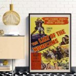 il poster dellultimo dei mohicani