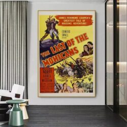 il poster dellultimo dei mohicani