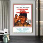 il poster del gendarme e delle gendarmette