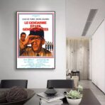 il poster del gendarme e delle gendarmette