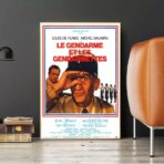 il poster del gendarme e delle gendarmette