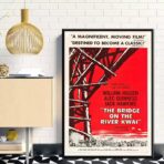il poster del ponte del fiume kwai