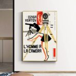 il poster delluomo con la macchina fotografica