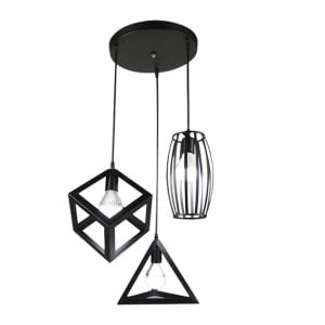 illuminazione geometrica nera