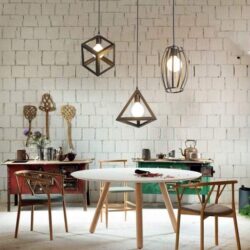 illuminazione geometrica nera