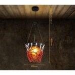 lampadario da basket