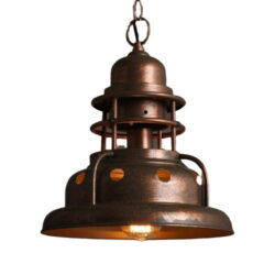 lampadario campana industriale
