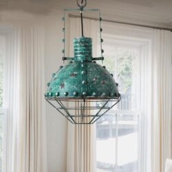 lampadario deco industriale