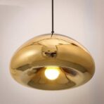 lampadario in vetro soffiato