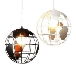 lampadario globo vintage