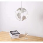 lampadario globo vintage