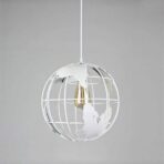 lampadario globo vintage