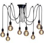 lampadario ragno industriale