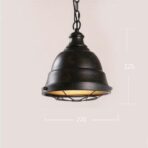 lampadario design industriale