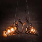 lampadario moderno industriale