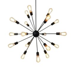 lampadario sputnik vintage