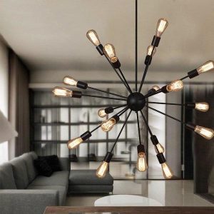 lampadario sputnik vintage