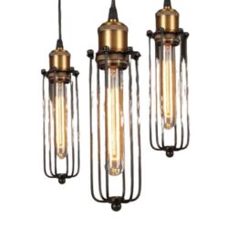 lampadario sospensione industriale