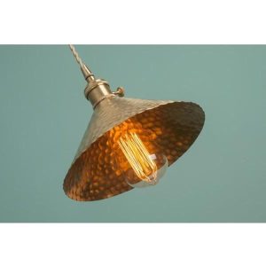 lampadario vintage ottone