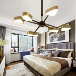 lampadario vintage metallo
