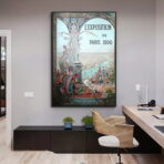 poster vintage di parigi 2