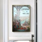 poster vintage di parigi 2