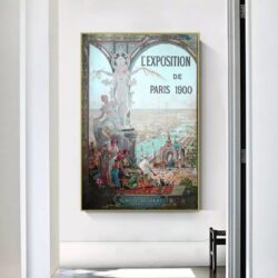 poster vintage di parigi 2